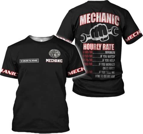 Benefits of Personalized Mechanic Shirts