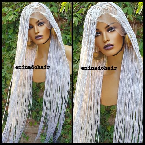 Benefits of Platinum Blonde Braided Wigs: