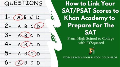 Benefits of Putting Your SAT Scores into Khan Academy