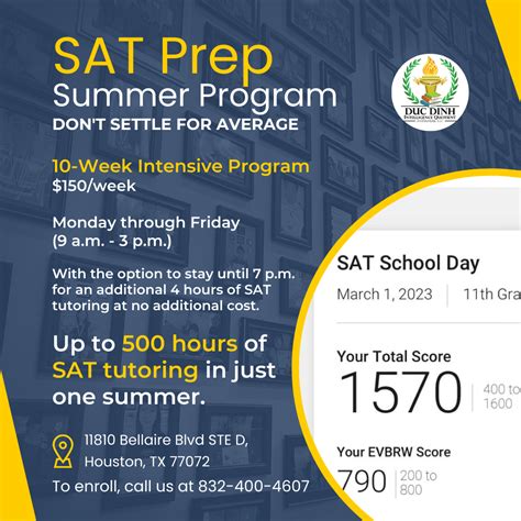 Benefits of SAT Prep Summer Camps