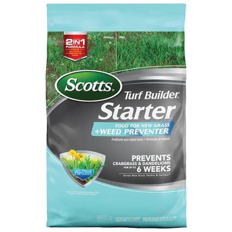 Benefits of Scott's 4-in-1 Starter Fertilizer with Weed Preventer