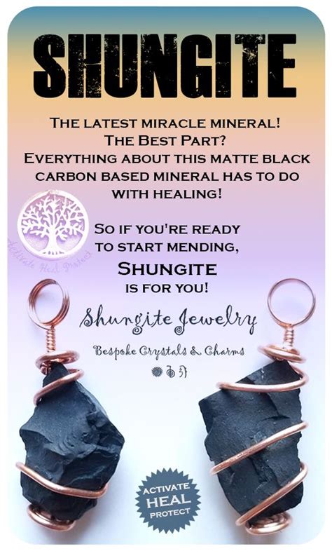 Benefits of Shungite Jewelry