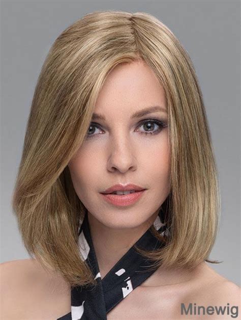 Benefits of Straight 8" Blonde Synthetic Bobs Medium Wigs