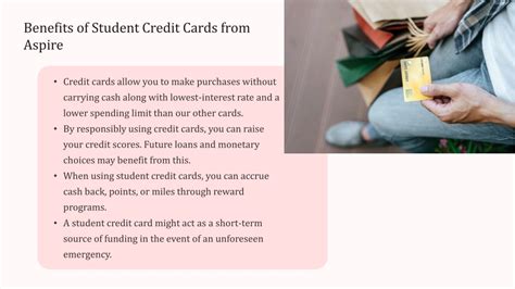 Benefits of Student Credit Cards