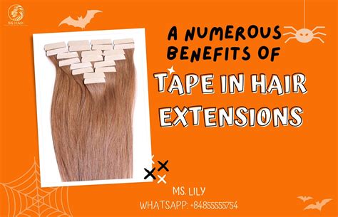 Benefits of Tape in Hair Extensions