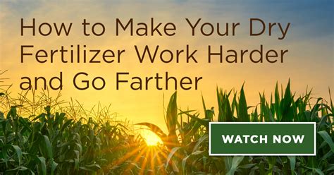 Benefits of Using Dry Fertilizer: