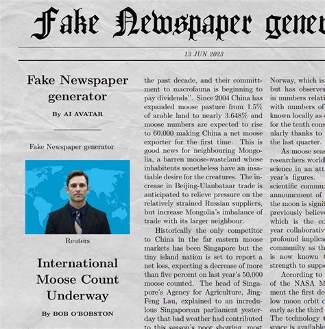 Benefits of Using Newspaper AI Generators