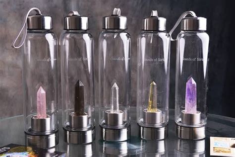 Benefits of Water Bottles with Crystals Inside