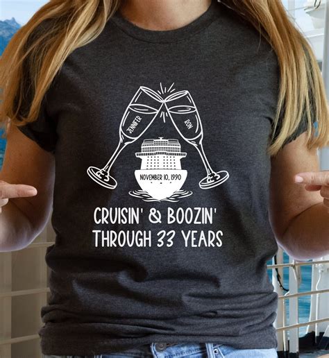 Benefits of Wearing Anniversary Cruise Shirts