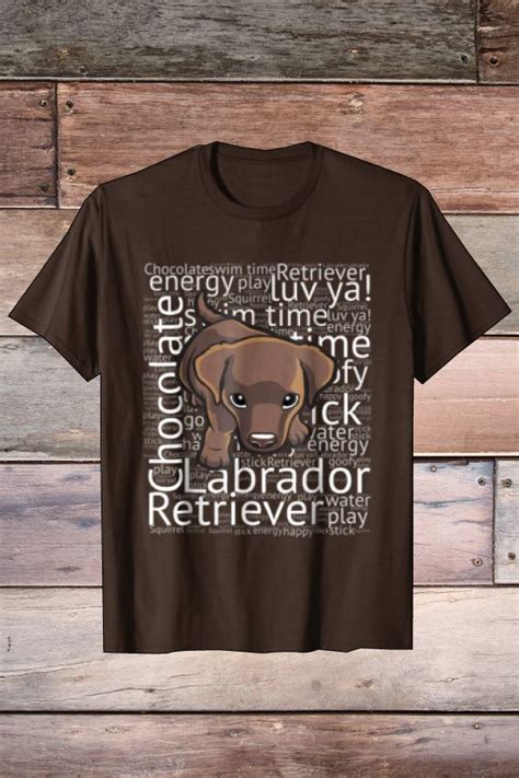 Benefits of Wearing Chocolate Labrador Shirts