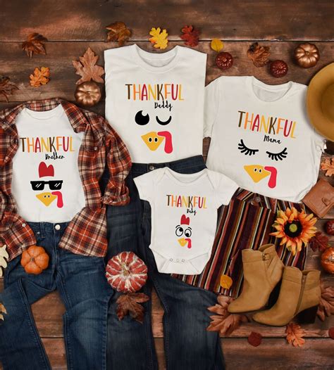 Benefits of Wearing Matching Thanksgiving Shirts