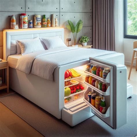 Benefits of a Bed with Fridge