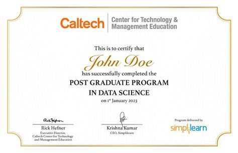 Benefits of a Caltech Graduate Certificate