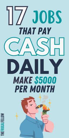 Benefits of a Daily Cash Job