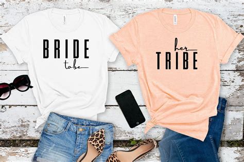 Benefits of getting bride and bride tribe shirts: