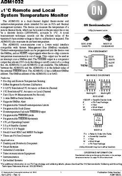 Benefits of the ADM1032ARZ-REEL