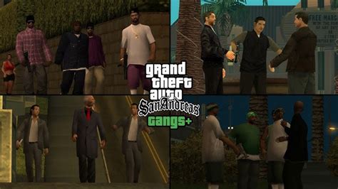 Benefits of the Gangs are Friendly Mod GTA SA