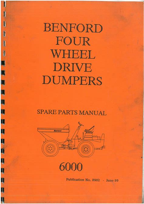 Benford 6000 Dumper Operators Manual Ebook Epub
