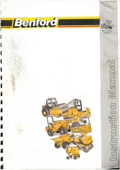 Benford 6000 Dumper Operators Manual Ebook Epub