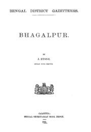 Bengal District Gazetteers : Bhagalpur Reader