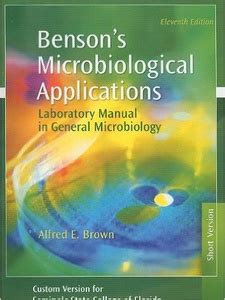 Benson39s Microbiological Applications 11th Edition Answers Kindle Editon