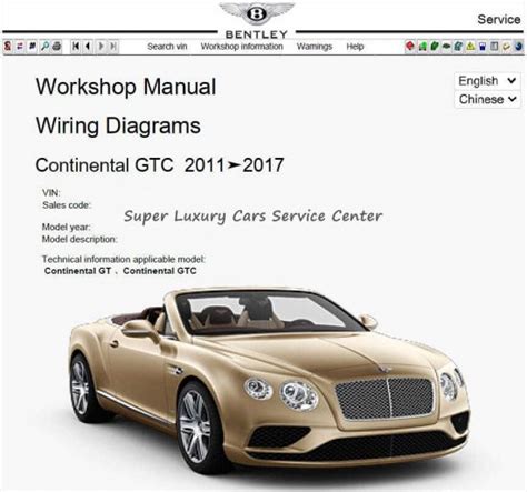 Bentley Gtc Service Manual Ebook Reader