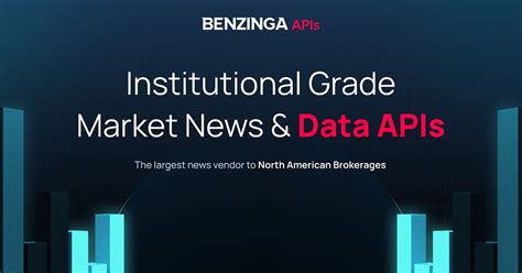 Benzinga API: Unlocking 10,000+ Real-Time Financial Data Streams