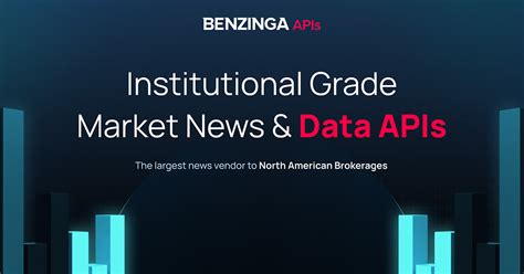 Benzinga API: Unlocking Real-Time Financial Data for Your Applications