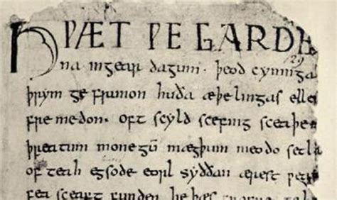 Beowulf in Old English and New English Reader