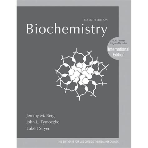 Berg Biochemistry 7th Edition Ebook Kindle Editon