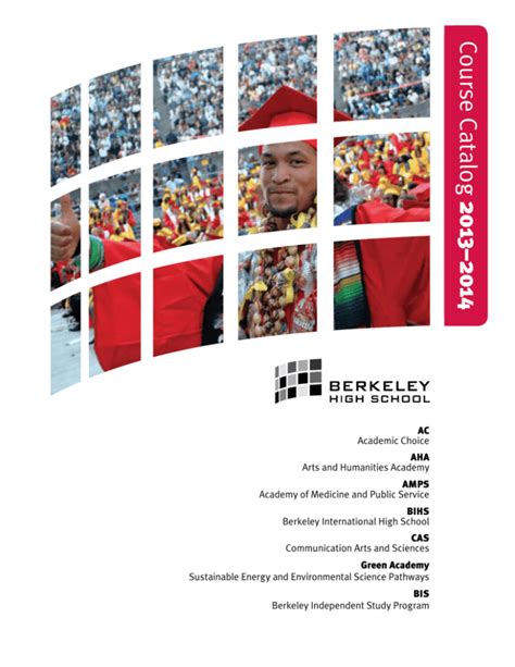 Berkeley High School Course Catalog 2018 2019