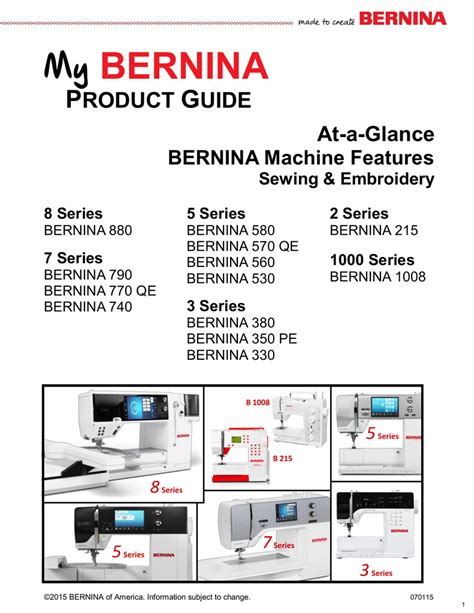 Bernina 1000 Manual Ebook Doc