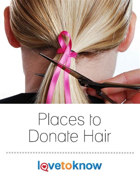 Best 5 Places to Donate Hair