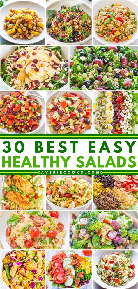 Best 50 Clean Eating Salad Recipes for Quick Weight Loss and Detox Delicious and Healthy Recipes Reader