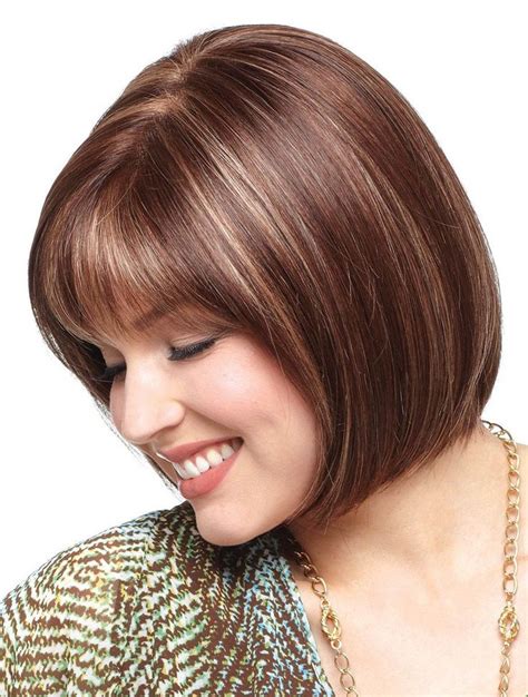 Best Auburn Lace Front Chin Length Petite Wigs