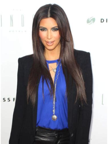 Best Brown Straight Long Kim Kardashian Wigs