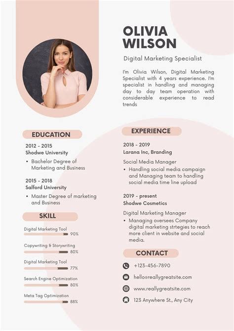 Best Canva Resume Templates