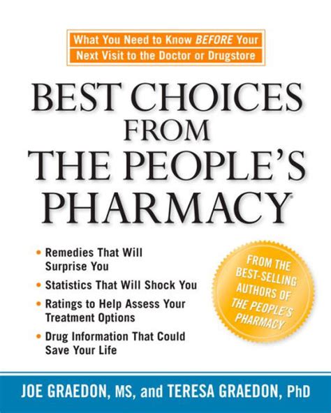 Best Choices from the People s Pharmacy What You Need to Know Before Your Next Visit to the Doctor or Drugstore PDF