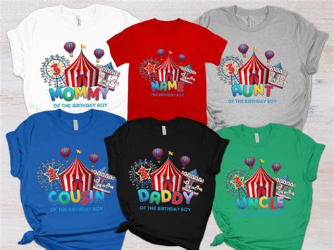 Best Circus T-Shirts: Fun, Colorful, and Absolutely Unique