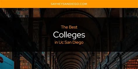 Best Colleges at UC San Diego