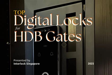 Best Digital Lock for HDB Gate: 2025 Gatekeeper Showdown