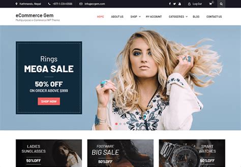 Best Ecommerce Template Wordpress