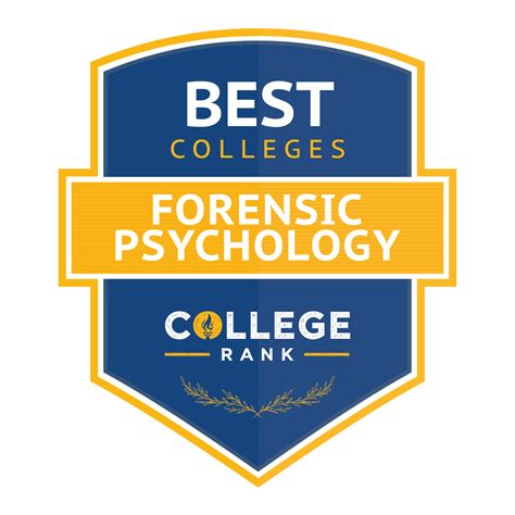 Best Forensic Psychology Colleges