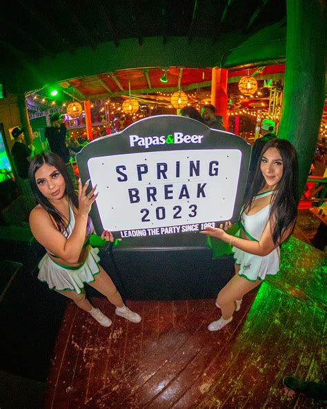 Best Places to Find Spring Break Papas and Beer