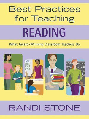 Best Practices for Teaching Reading What Award-Winning Classroom Teachers Do Kindle Editon