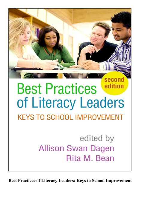 Best Practices of Literacy Leaders Keys to School Improvement Doc