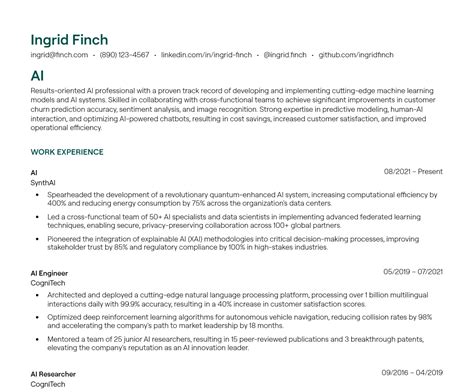 Best Resume Templates For Ai Screening