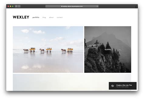 Best Squarespace Template