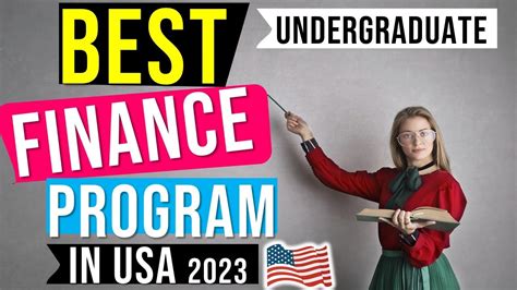 Best Undergraduate Finance Programs