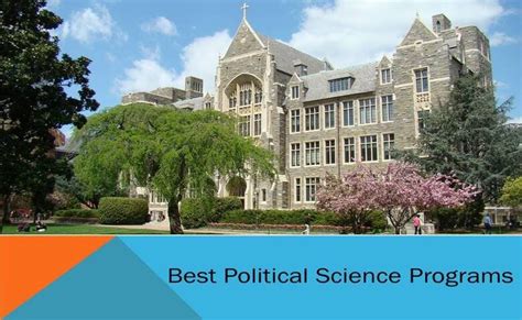 Best Universities for Political Science: A Comprehensive Guide